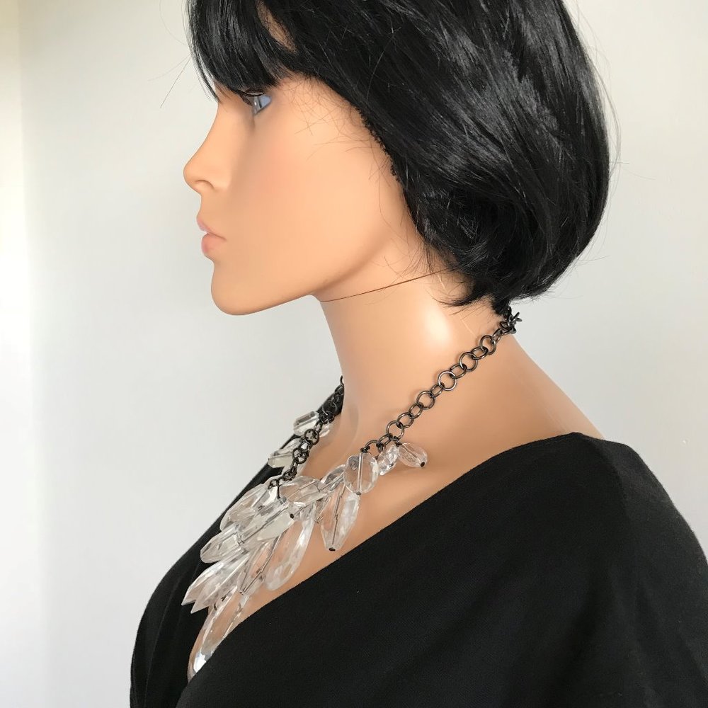 Large Ice Crystals necklace - Picture 5 of 16